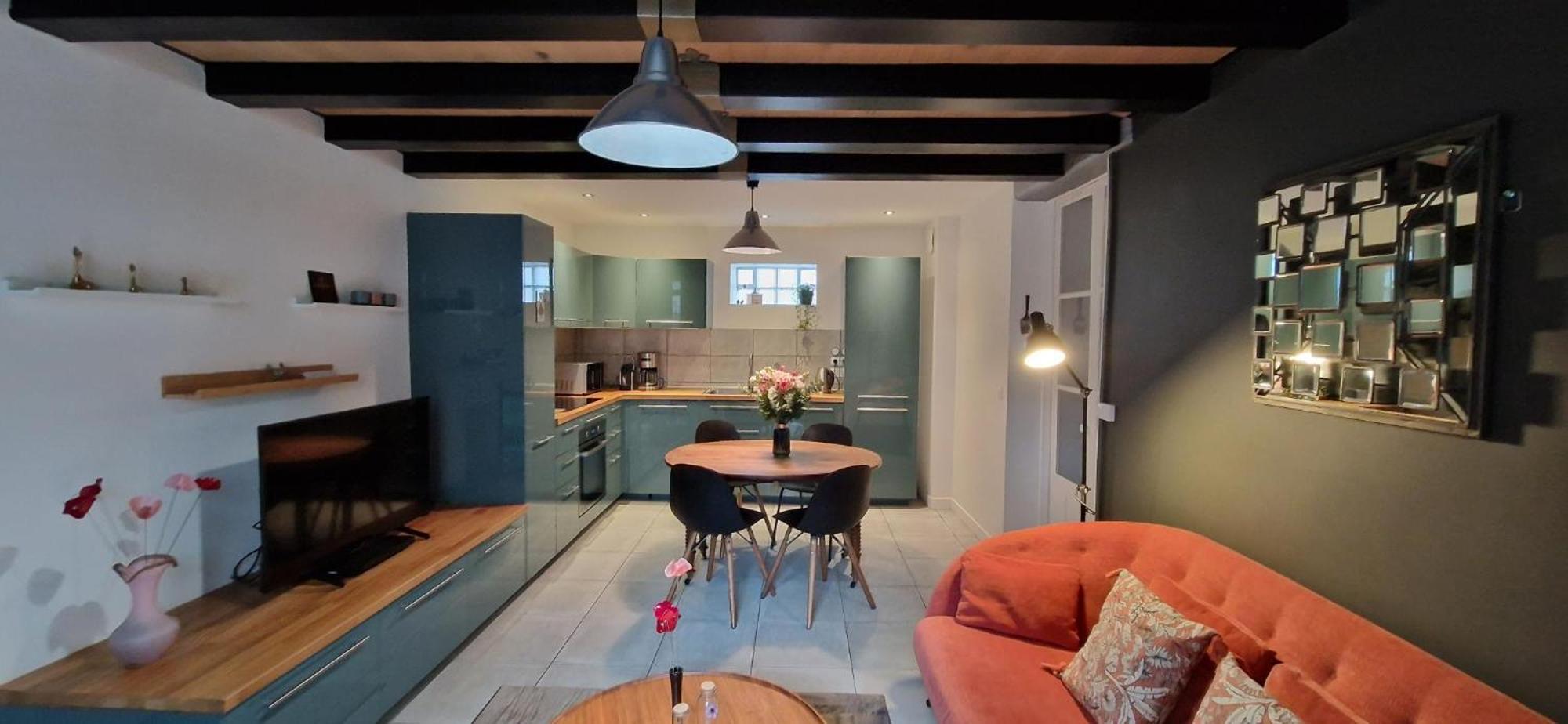 Bleautiful "Alienor" Charmant Appartement Avec Terrasse Fontainebleau Værelse billede